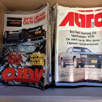 Autovisie Jaargangen 1978-1990 + Losse Nummers beschikbaar voor biedingen