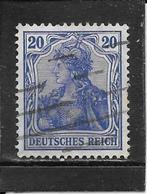Duitse Rijk Germania, Verzenden, Duitse Keizerrijk, Gestempeld