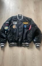 Alpha Industries MA-1 Bomber Jacket Green Bay Packers, Ophalen of Verzenden, Zo goed als nieuw, Overige maten, Zwart