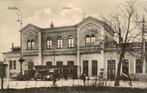 Gouda - Station, Ophalen of Verzenden, Voor 1920, Gelopen, Zuid-Holland
