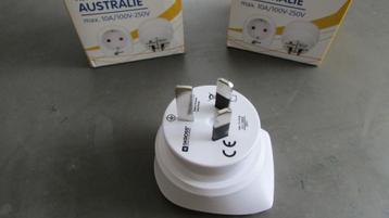 adapter EU - Australie / Nieuw Zeeland ANWB 2x beschikbaar voor biedingen