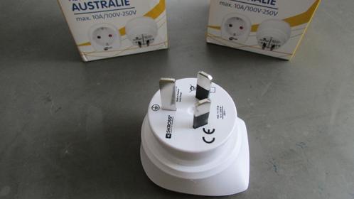 adapter EU - Australie / Nieuw Zeeland ANWB 2x, Doe-het-zelf en Verbouw, Elektra en Kabels, Nieuw, Stopcontact, Ophalen of Verzenden
