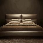 Queen - King Royal Boxspring -UITVERKOOP!-, Ophalen of Verzenden, Grijs, Hout, Nieuw