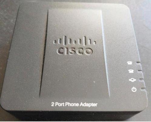 Cisco 2 port phone Adapter SPA112, Telecommunicatie, Telefooncentrales, Zo goed als nieuw, Ophalen of Verzenden