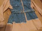 Spijkerblouse/jasje, Kleding | Dames, Ophalen of Verzenden, Zo goed als nieuw, Maat 38/40 (M), Blauw