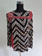 Top57 - Mooie Desigual top met lange mouwen mt M (1), Kleding | Dames, Tops, Maat 38/40 (M), Zwart, Ophalen of Verzenden, Zo goed als nieuw