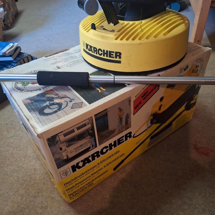 Kärcher 580 hogedruk reiniger, Tuin en Terras, Hogedrukreinigers, Elektrisch, Ophalen