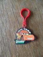 Disney Cars Lightning McQueen sleutelhanger Vitoline 4cm, Ophalen of Verzenden, Overige figuren, Gebruikt, Beeldje of Figuurtje