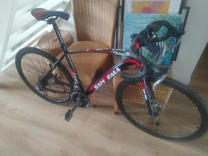 Sanhema Racefiets, Fietsen en Brommers, Fietsen | Racefietsen, Gebruikt, Heren, Overige merken, Meer dan 20 versnellingen, 28 inch
