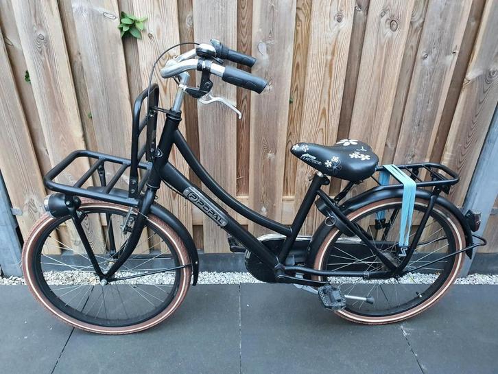 Popal 22 inch Meisjesfiets Transporter 3 versnellingen, Fietsen en Brommers, Fietsen | Meisjes, Gebruikt, 22 inch, Handrem, Versnellingen