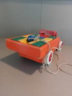 Vintage Heros Houten Vrachtauto - West-Duitsland, Kinderen en Baby's, Speelgoed | Houten speelgoed, Ophalen of Verzenden, Gebruikt