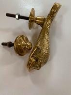 Messing Deurklopper Vis - Cutajar Works Malta, Ophalen, Gebruikt, Overige typen, Minder dan 100 cm