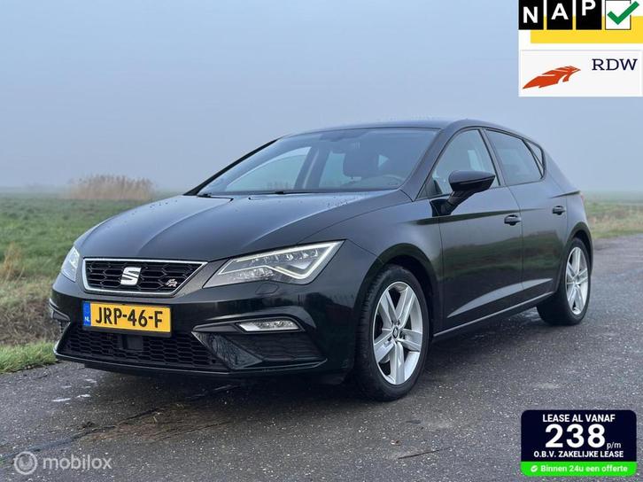 Seat Leon 1.4 EcoTSI | FR | LED | Virtual Cockpit | Ambient, Auto's, Seat, Bedrijf, Te koop, Leon, ABS, Achteruitrijcamera, Airbags