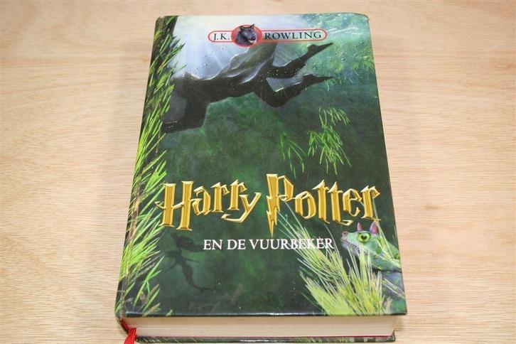 Harry Potter 4: De Vuurbeker — 2e Druk [2001] — Rowling, Boeken, Fantasy, Gelezen, Ophalen of Verzenden