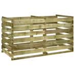 Compostbak vierkant 180x90x90cm hout compost GRATIS BEZORGD, Verzenden, Tuinaarde