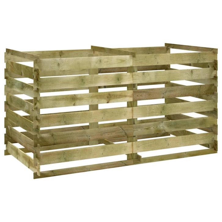 Compostbak vierkant 180x90x90cm hout compost GRATIS BEZORGD, Tuin en Terras, Aarde en Mest, Tuinaarde, Verzenden