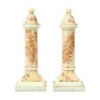 Set van 2 Decoratieve Marmeren Pilaren Kolommen Klassiek, Huis en Inrichting, Woonaccessoires | Zuilen en Pilaren, Ophalen of Verzenden
