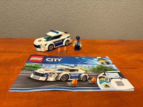 Lego 60239 - City - Police Patrol Car, Kinderen en Baby's, Speelgoed | Duplo en Lego, Gebruikt, Lego, Complete set, Ophalen of Verzenden
