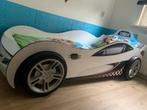 Autobed, Kinderen en Baby's, Kinderkamer | Bedden, Ophalen, Zo goed als nieuw, Minder dan 140 cm, Minder dan 70 cm