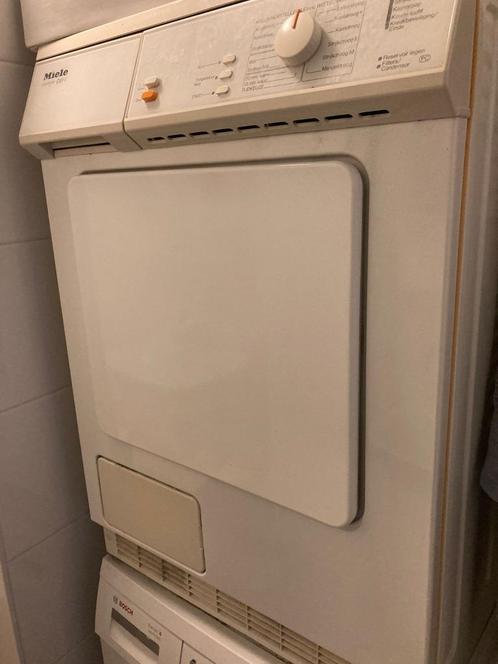 Bosch wasmachine + Miele condensdroger Miele, Witgoed en Apparatuur, Wasmachines, Gebruikt, 4 tot 6 kg, Handwasprogramma, Kort programma