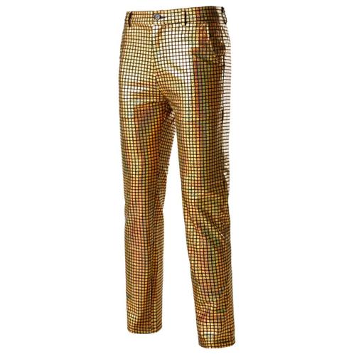 Heren gouden broek mannen glitter glimmende feest party, Kleding | Heren, Carnavalskleding en Feestkleding, Nieuw, Kleding, Verzenden