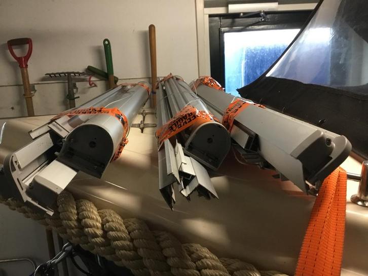 Velux M04 Muggenhorren - 3 stuks, Huis en Inrichting, Stoffering | Gordijnen en Lamellen, Gebruikt, Minder dan 100 cm, 50 tot 100 cm