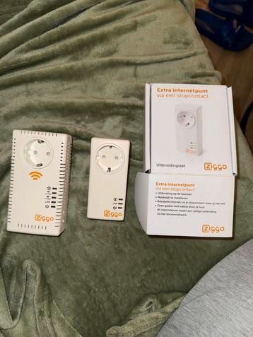 Ziggo Wifi Booster + 2 Extra Internetpunten beschikbaar voor biedingen