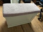 Opbergkist (bankje) met kussen., Ophalen of Verzenden, Zo goed als nieuw