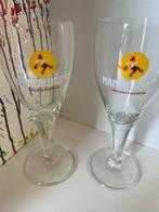 Maneblusser bierglazen set van 2 glazen, Ophalen of Verzenden, Nieuw, Glas of Glazen, Overige merken