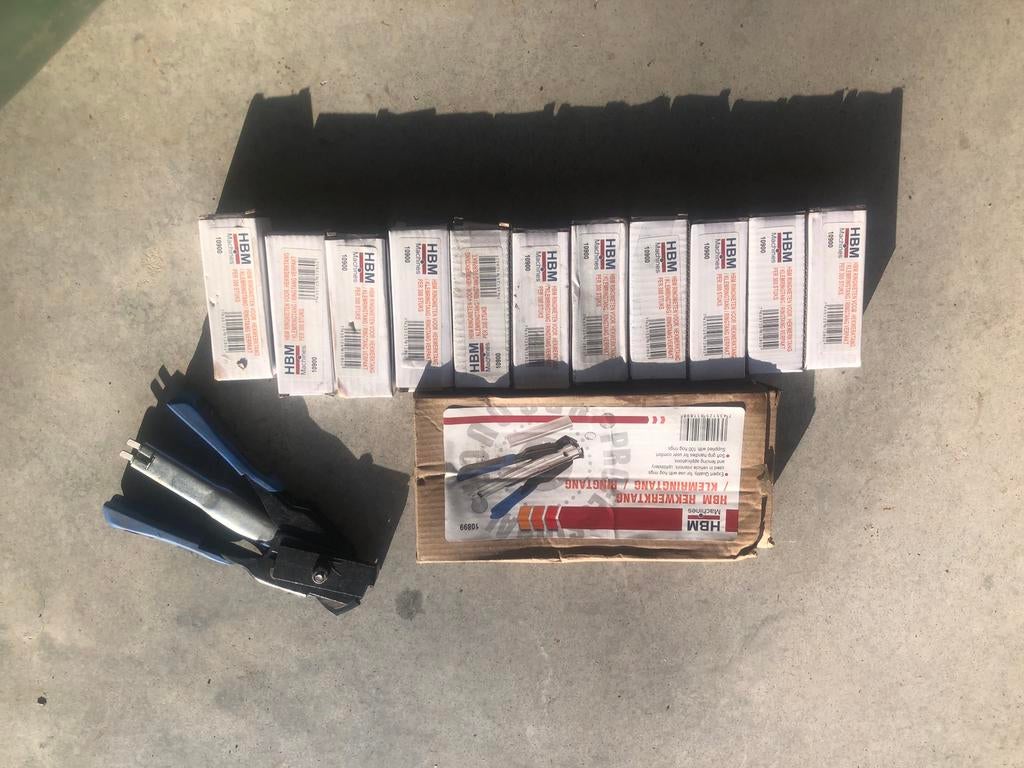 Hekwerk tang hbm, klemringtang, ringtang, Hobby en Vrije tijd, Ophalen, Zo goed als nieuw