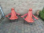 2 Kelsyus Strandstoelen, Ophalen, Gebruikt, Metaal, Inklapbaar