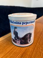 Wilhelmina Pepermunt blik - Koningin Wilhelmina jaren’90, Verzamelen, Blikken, Ophalen of Verzenden, Gebruikt, Overige, Overige merken