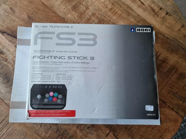 Hori Fighting Stick 3 (PS3) – Arcade Stick Controller – Nieu, Computers en Software, Joysticks, Ophalen of Verzenden