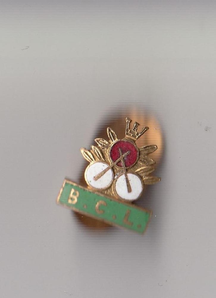 Biljart BCL knoop emaille Carambole, Verzamelen, Speldjes, Pins en Buttons, Gebruikt, Speldje of Pin, Overige onderwerpen, Ophalen of Verzenden