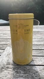 Koekblik Fortnum & Mason / geel, Ophalen of Verzenden, Gebruikt, Koek(jes), Overige merken