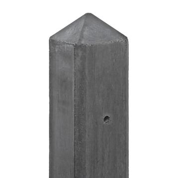 Betonpaal piramidekop antraciet. beschikbaar voor biedingen