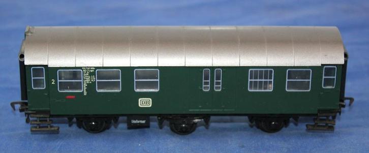 Fleischmann H0 5090 2e klasse/ bagage rijtuig DB BDygeb., Hobby en Vrije tijd, Modeltreinen | H0, Gebruikt, Wagon, Gelijkstroom