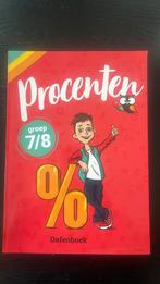 Procenten Groep 7/8 Oefenboek, Boeken, Schoolboeken, Ophalen of Verzenden, Zo goed als nieuw, Overige niveaus, Nederlands