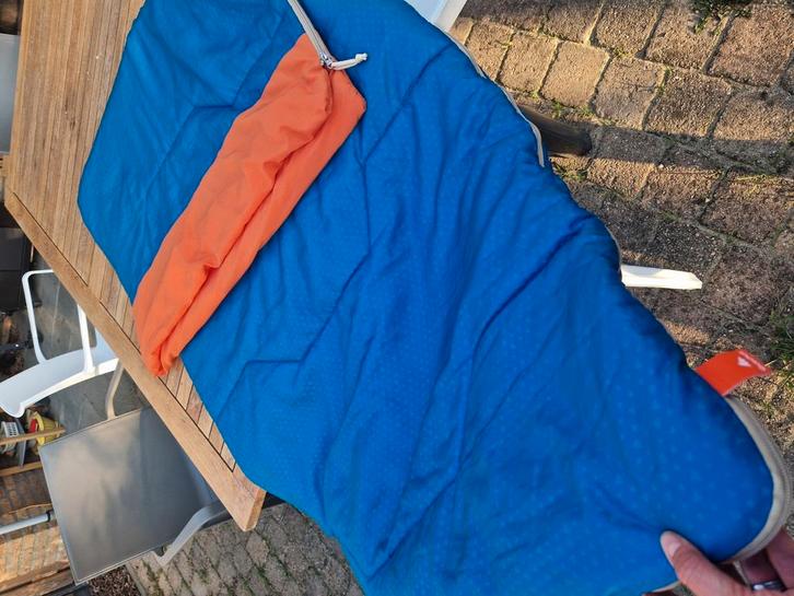 2x Slaapzak Arpenaz, Caravans en Kamperen, Slaapzakken, Gebruikt, Ophalen of Verzenden