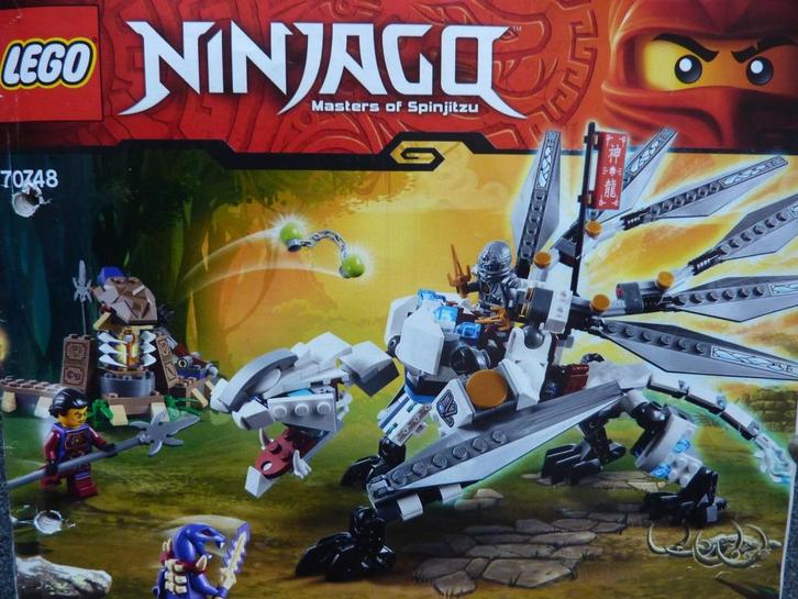 Lego Ninjago Titaniumdraak, Kinderen en Baby's, Speelgoed | Duplo en Lego, Gebruikt, Lego, Complete set, Ophalen of Verzenden
