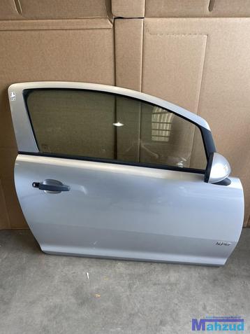 OPEL CORSA D Grijs zilver Z157 Rechter deur portier 2 deurs beschikbaar voor biedingen
