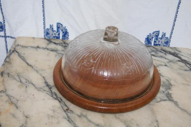 Kaas of koekjes stolpen / Karaffen, Antiek en Kunst, Antiek | Glas en Kristal, Ophalen of Verzenden