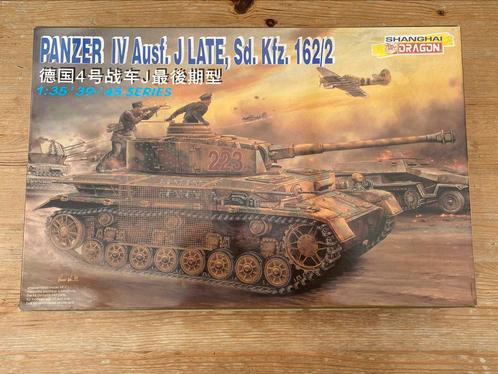 Panzers lV Ausf. J Late Sd. kfz. 162/2 - Dragon 6080 1/35, Hobby en Vrije tijd, Modelbouw | Auto's en Voertuigen, Tank, 1:32 tot 1:50