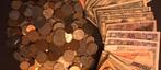 Gezocht: Oud Geld , partij geld ,valuta , munten , biljetten, Ophalen of Verzenden, 2 euro