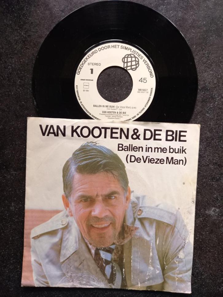 Van Kooten & De Bie - Ballen in me Buik 1984, Cd's en Dvd's, Vinyl Singles, Gebruikt, Single, Nederlandstalig, 7 inch, Ophalen of Verzenden