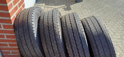 velgen met banden 225/75R 16 inch, Auto-onderdelen, Banden en Velgen, Banden en Velgen, Zomerbanden, 16 inch, 225 mm, Overig, Gebruikt