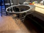 basketbalring met net RVS, Sport en Fitness, Basketbal, Ophalen, Zo goed als nieuw, Bal
