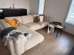 Ikea Nockeby Hoekbank Beige met Chaise Longue, Ophalen, 250 tot 300 cm, Gebruikt, Hoekbank