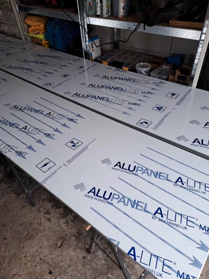 /Alupanel/Dibond//HPL., Doe-het-zelf en Verbouw, Platen en Panelen, Nieuw, Overige materialen, Minder dan 20 mm, Ophalen