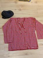 Rood-wit geruite kiel carnaval, Ophalen of Verzenden, Gedragen, Carnaval, Kleding